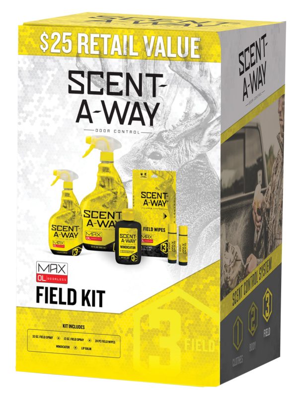 "Scent-A-Way Max Field Kit Odor Eliminator Odorless Scent"