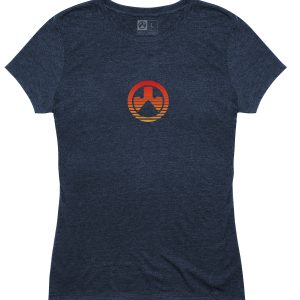 "Magpul MAG1185-411-S Sun's Out Women's Navy Heather Cotton/Polyester Short Sleeve Small"