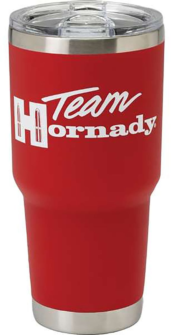 "Hornady 99134 Team Hornady Tumbler Red Stainless Steel 30 oz"