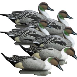 "Higdon Outdoors 16544 Battleship Pintail Pintail Species Multi Color Foam Filled 6 Pack"