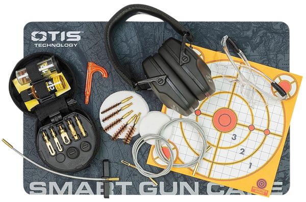 "Otis GFNSB1 Shooting Bundle  Includes Otis Tactical Cleaning Kit .17 Cal-12 Gauge/Eye Protection/Ear Protection/Cleaning Matt"
