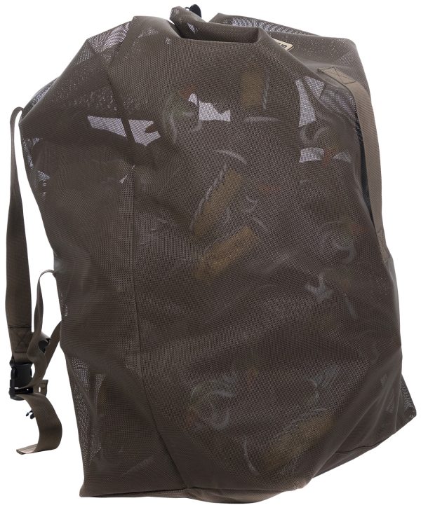 "Higdon Outdoors 37177 Decoy Bag  Small Black PVC Coated Mesh 39 x 18 x 15 Holds up to 36 Standard Decoys"