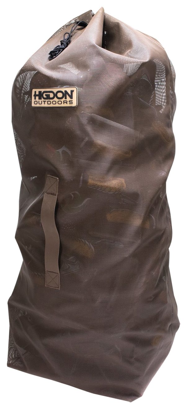 "Higdon Outdoors 37179 Decoy Bag  Large Black PVC Coated Mesh 51 x 18 x 15 Holds up to 56 Standard Decoys"