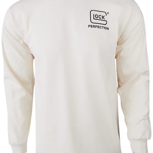 "Glock AP96073 Born In Austria  Tan Pre-Shrunk Cotton Long Sleeve Large"