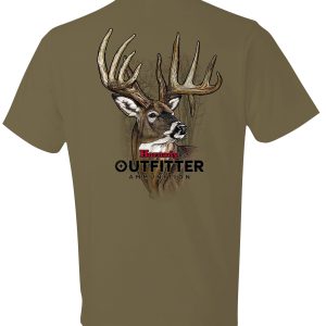 "Hornady Gear Big Buck  Coyote Brown, Cotton Short Sleeve, Semi-Fitted, 3XL"