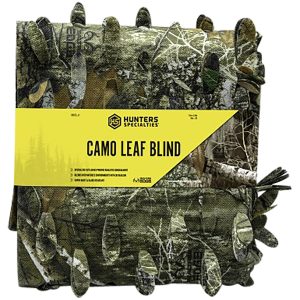 "Hunters Specialties 100123 Camo Leaf Blind  Realtree Edge Polyester"