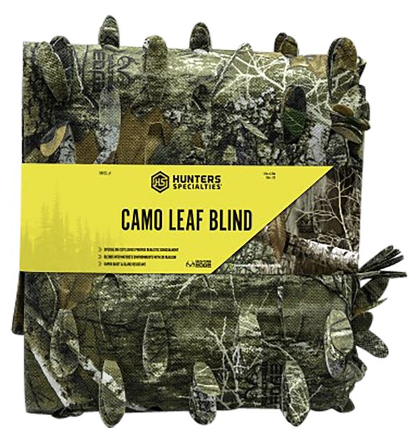 "Hunters Specialties 100123 Camo Leaf Blind  Realtree Edge Polyester"