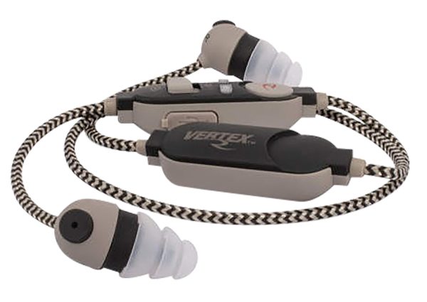 "Radians Vertex Electronic Ear Buds 85 dB In The Ear Black/Gray"