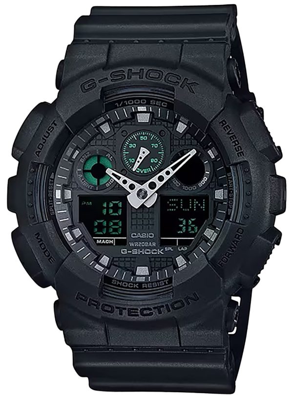 "G-shock/vlc Distribution G-Shock Tactical Black Stainless Steel Bezel 145-215mm"