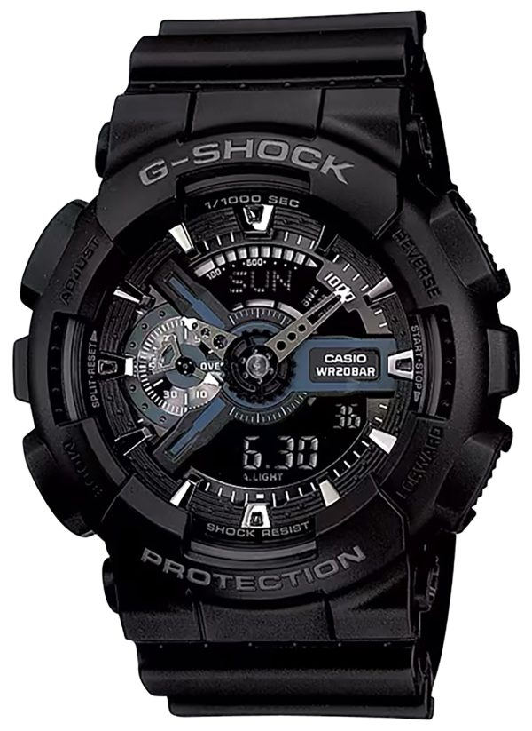 "G-shock/vlc Distribution G-Shock Tactical Black Stainless Steel Bezel 145-215mm"
