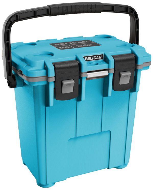 "PELICAN 20Q-1-CLBLUGRY 20QT ELITE COOLER BLU/GRY"