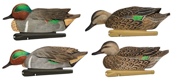 "Avian X AVXAVX8081 Topflight Green Winged Teal Floating Multi-Color - 6 Pack"