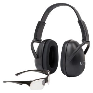 "Allen 4158 Blocker Ear & Eye Protection Combo 23 dB Black"