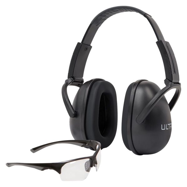 "Allen 4158 Blocker Ear & Eye Protection Combo 23 dB Black"