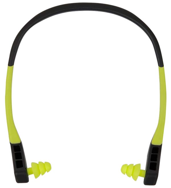 "Allen 4102 Wave Banded Ear Plugs 22 dB Gray/Yellow Lightweight"