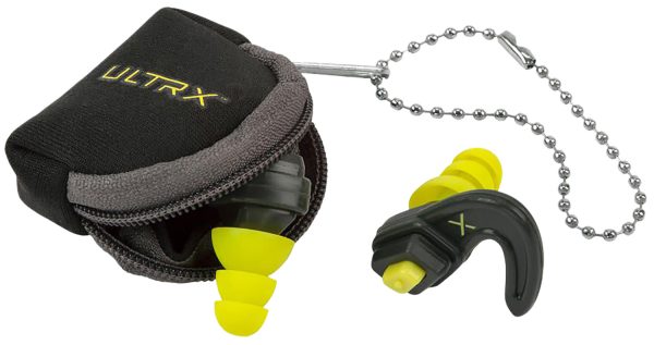 "Allen 4103 Shift Adjustable Protection Ear Plugs 12-25 dB Gray/Yellow Lightweight"