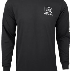 "Glock AP96103 Perfection Long Sleeve Tee Black Pre-Shrunk Cotton Long Sleeve 3XL"